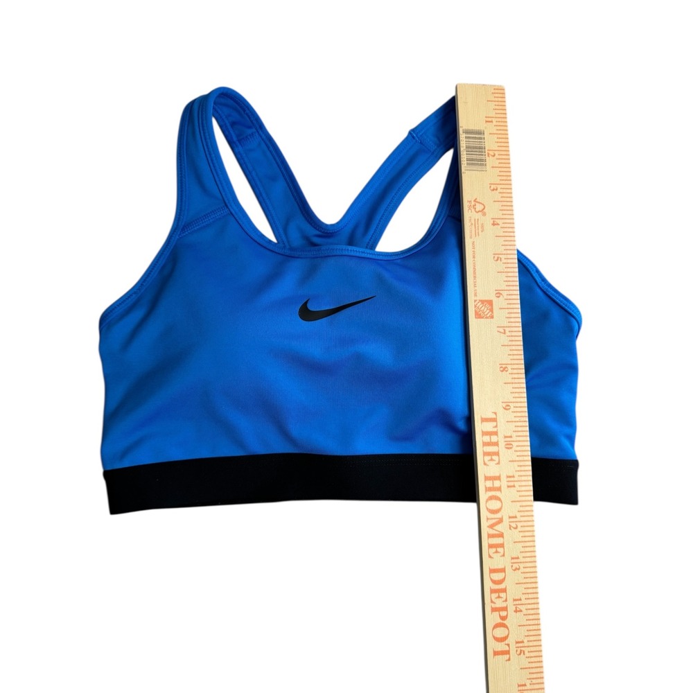Nike Dri Fit Blue Racerback Sports Bra Medium‎ - Picture 3 of 10